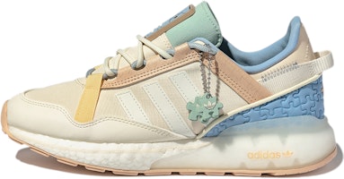 adidas originals Unisex ZX 2K Boost Pure Low-Top Running Shoes Beige/Yellow GZ3416 adidas originals Unisex ZX 2K Boost Pure Low-Top Running Shoes Beige/Yellow GZ3416