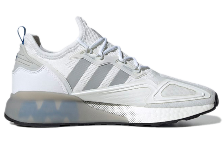 Buy adidas ZX 2K Boost Grey Royal 'White' FX0076 - Novelship