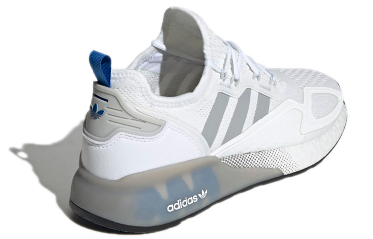 Buy adidas ZX 2K Boost Grey Royal 'White' FX0076 - Novelship