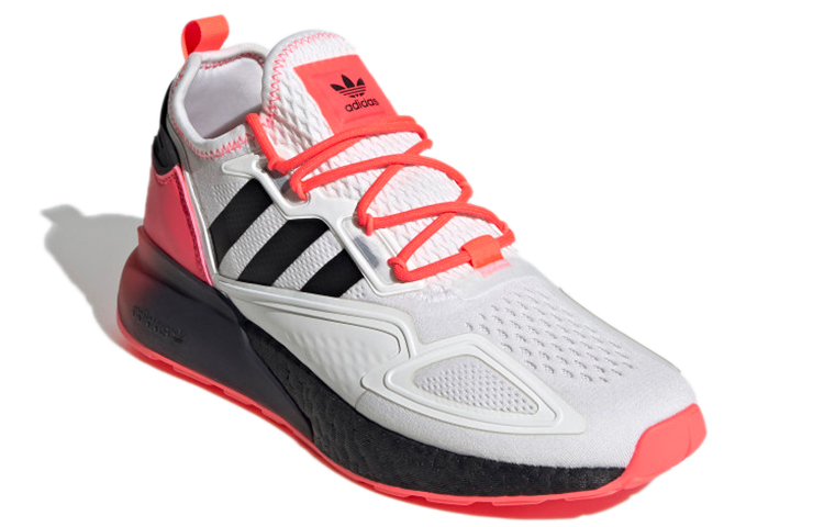 adidas Originals ZX 2K Boost 'White Black Red' 圖 3
