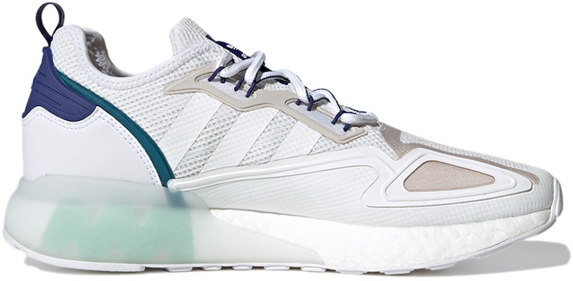 adidas Originals ZX 2K Boost 'White Blue Gray' GY3548 Order adidas Originals ZX 2K Boost 'White Blue Gray' GY3548