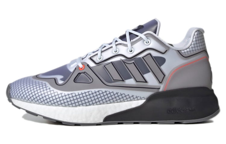 adidas originals ZX 2K Boost Futureshell 'White Gray Black'