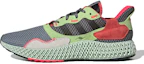 Buy adidas Originals ZX 4000 4D 耐磨低筒跑步鞋 灰綠
