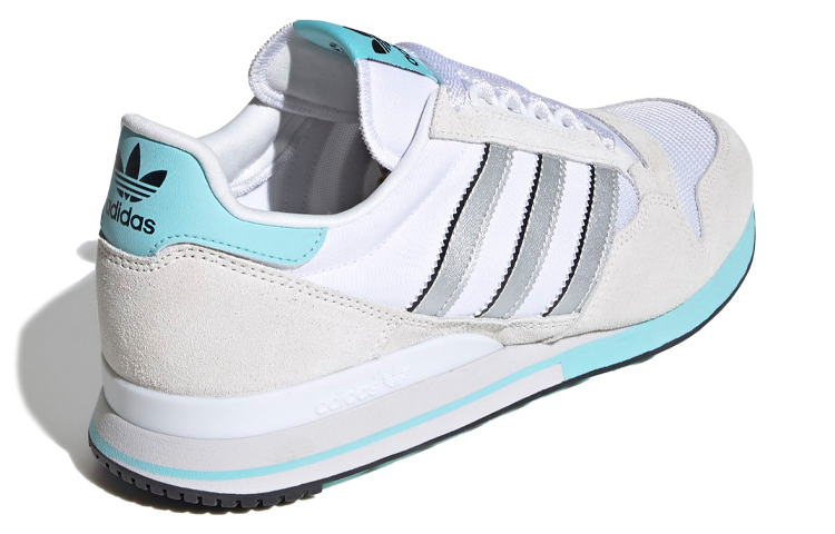 Shop adidas Originals ZX 500 ''Blanc Gris Argent'' FW2813