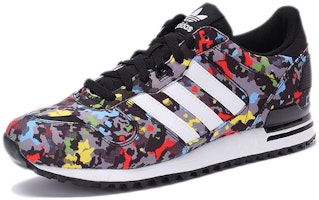 阿迪达斯经典ZX 700 黑色多彩配色 BB4982 Lookbook 阿迪达斯经典ZX 700 黑色多彩配色 BB4982