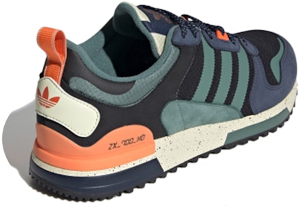 阿迪达斯 Originals ZX 700 Hd 透氣防滑 低幫 運動休閒鞋 男女同款 黑藍 Shop 阿迪达斯 Originals ZX 700 Hd 透氣防滑 低幫 運動休閒鞋 男女同款 黑藍