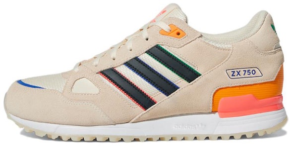 adidas originals ZX 750 舒適 耐磨 低筒 慢跑鞋 男女同款 深米色 Buy adidas originals ZX 750 舒適 耐磨 低筒 慢跑鞋 男女同款 深米色