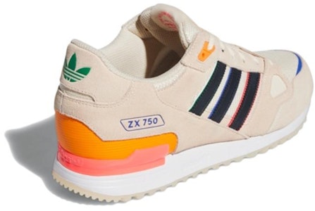 adidas originals ZX 750 舒適 耐磨 低筒 慢跑鞋 男女同款 深米色 Shop adidas originals ZX 750 舒適 耐磨 低筒 慢跑鞋 男女同款 深米色