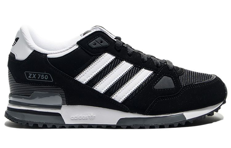 Order adidas originals ZX 750 低筒運動休閒鞋 男女通款 黑白色