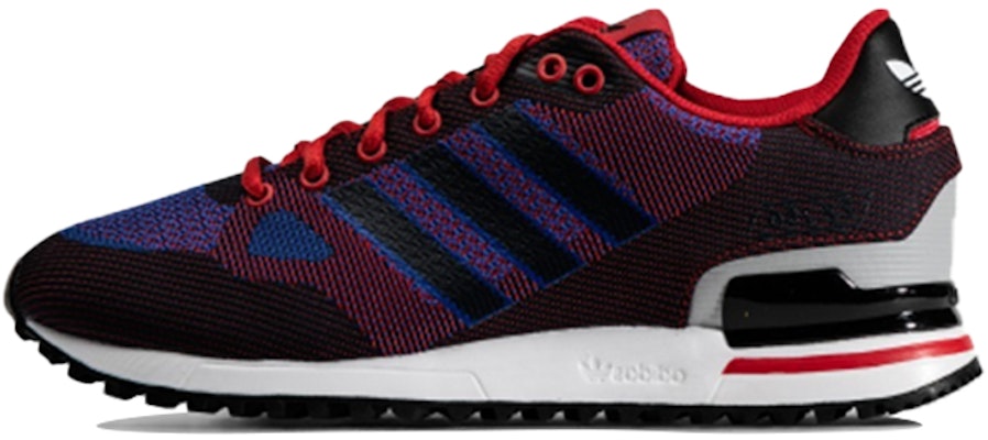 Adidas originals zx 750 sales – black – red
