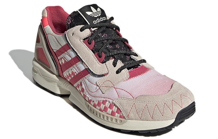 Lookbook アディダス ZX 8000 グレー/レッド GV7493