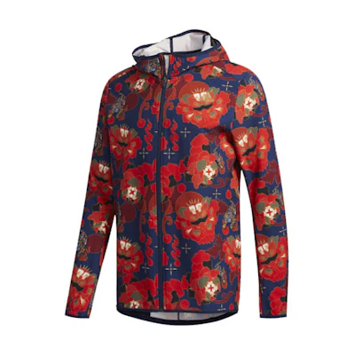adidas OTR CNY Red Zip-Up Running Jacket GE5828