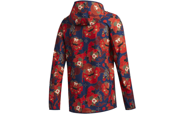 adidas OTR CNY Red Zip-Up Running Jacket GE5828 圖 3