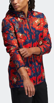 adidas OTR CNY Merah Jaket Lari Zip-Up GE5828 Sizing adidas OTR CNY Merah Jaket Lari Zip-Up GE5828