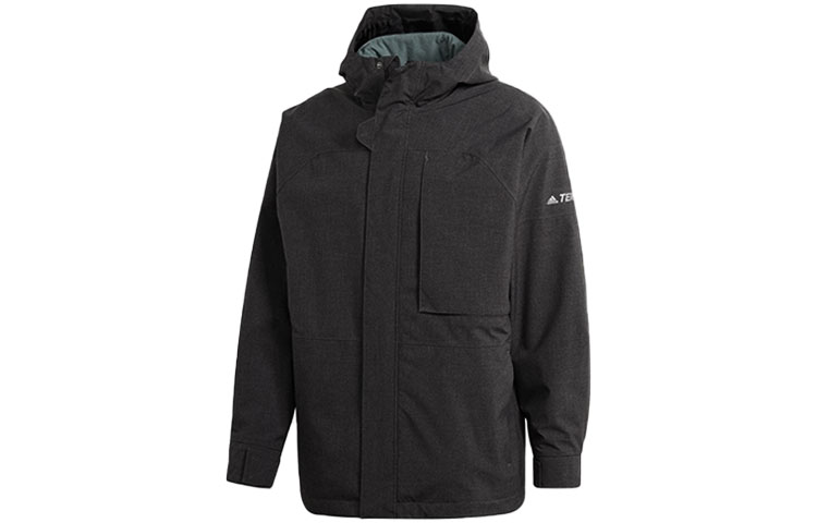 Order adidas Outdoor 3-in-1 Logo Hooded Jacket Black GE9893