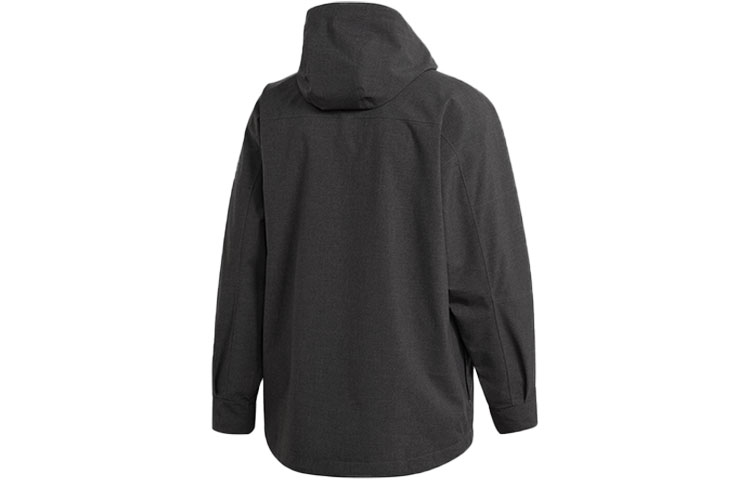 Lookbook adidas Outdoor 3-in-1 Logo Hooded Jacket Black GE9893