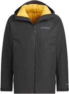 아디다스 남성용 방수 방풍 다운 내피 3-in-1 재킷 - 블랙 IL8972 Lookbook 아디다스 남성용 방수 방풍 다운 내피 3-in-1 재킷 - 블랙 IL8972