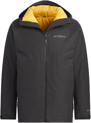 Chaqueta adidas Outdoor 3-en-1 Impermeable y Cortaviento con Interior de Plumas - Negra IL8972 Lookbook Chaqueta adidas Outdoor 3-en-1 Impermeable y Cortaviento con Interior de Plumas - Negra IL8972