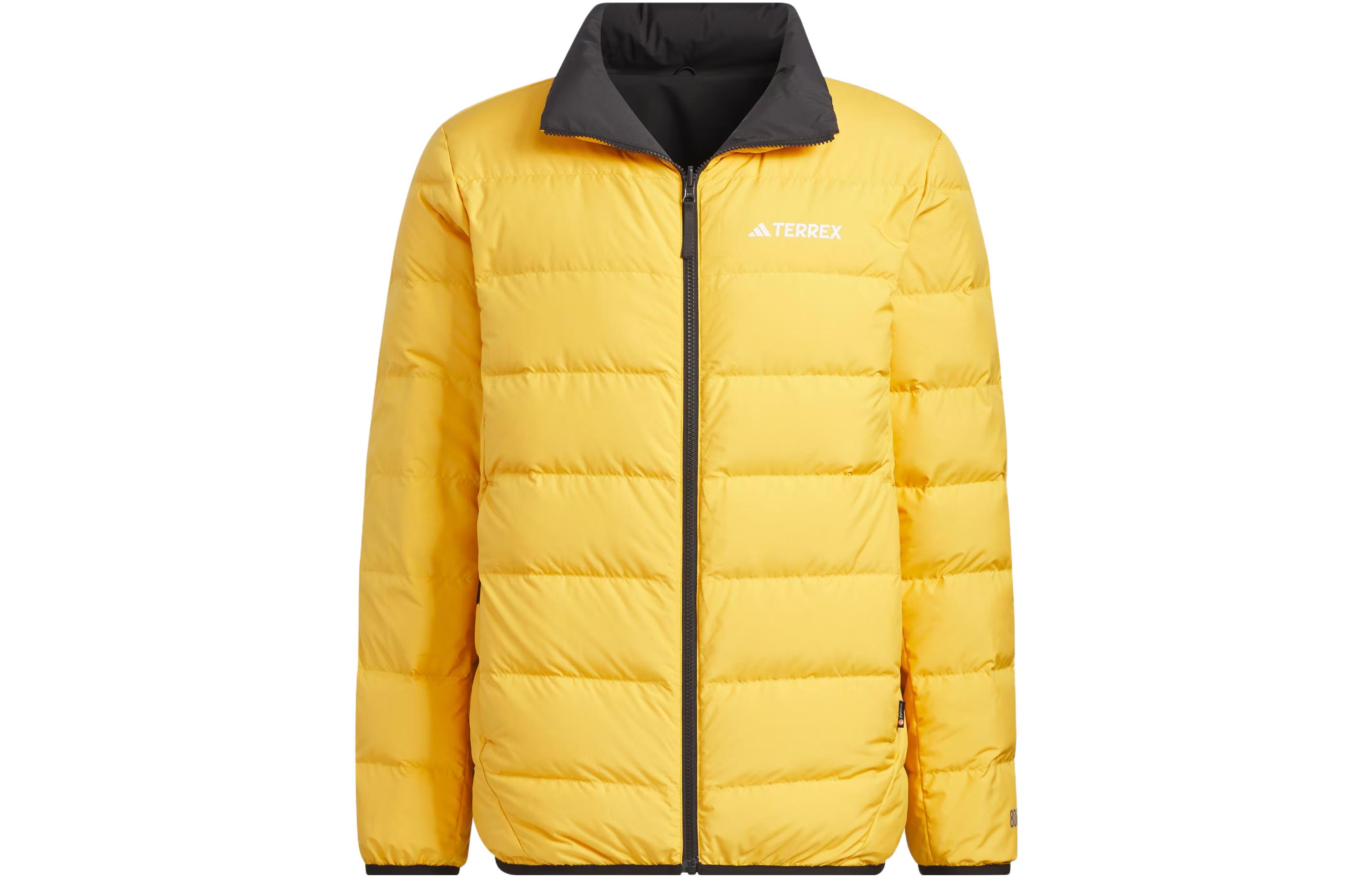 Shop Chaqueta adidas Outdoor 3-en-1 Impermeable y Cortaviento con Interior de Plumas - Negra IL8972