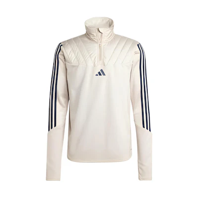 adidas Outdoor Half-Zip Pullover Sweatshirt Cream White IK9512