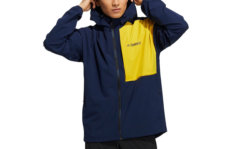 adidas Outdoor Hoodie Jacket Blue GN7614