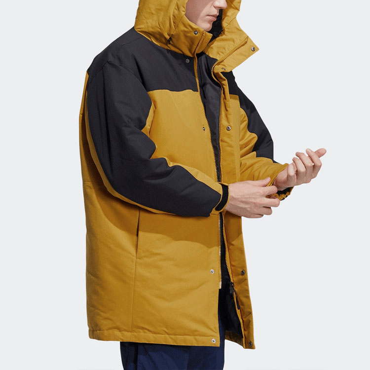 adidas Outdoor Mid-Length Duck Down Jacket Winter Couple Gold. H20758 圖 6