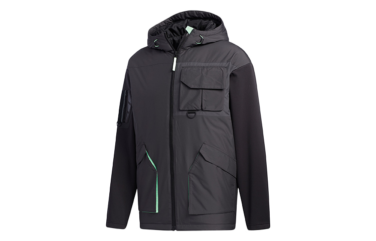 adidas Outdoor Reflective Multi-Pocket Hooded Utility Jacket GV3518