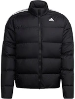 adidas Outdoor Sports Black Puffer Down Jacket with Stand Collar. GT9145 adidas Outdoor Sports Black Puffer Down Jacket with Stand Collar. GT9145