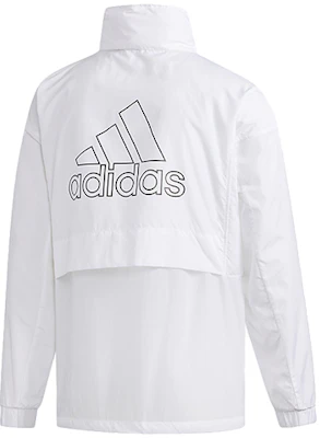 adidas Outdoor Sports Stand Collar Jacket White FM7518 Lookbook adidas Outdoor Sports Stand Collar Jacket White FM7518
