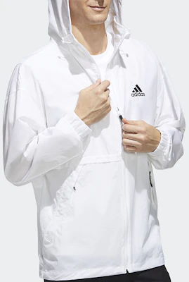 adidas Outdoor Sports Stand Collar Jacket White FM7518 Sizing adidas Outdoor Sports Stand Collar Jacket White FM7518