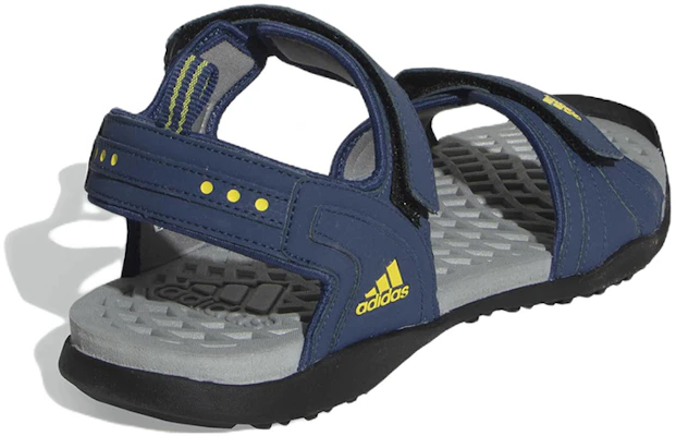 adidas Thanga 運動休閒涼鞋 藍黃 Shop adidas Thanga 運動休閒涼鞋 藍黃