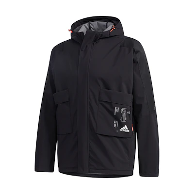 adidas Outdoor Training Hooded Jacket - Black FT6633