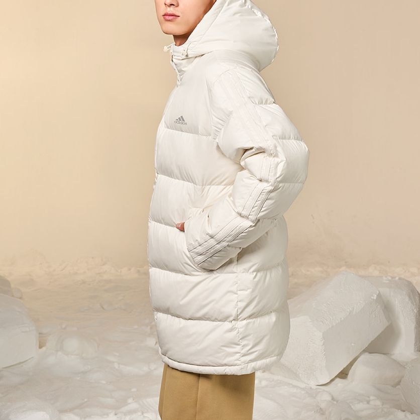 Purchase Chaqueta Capucha Unisex adidas Outdoor Plumón Blanco Crema. IK2393