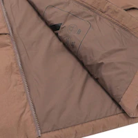 Sizing adidas Outdoor Unisex Logo Puffer Jacket Brown (Includes Necklace). JG5943