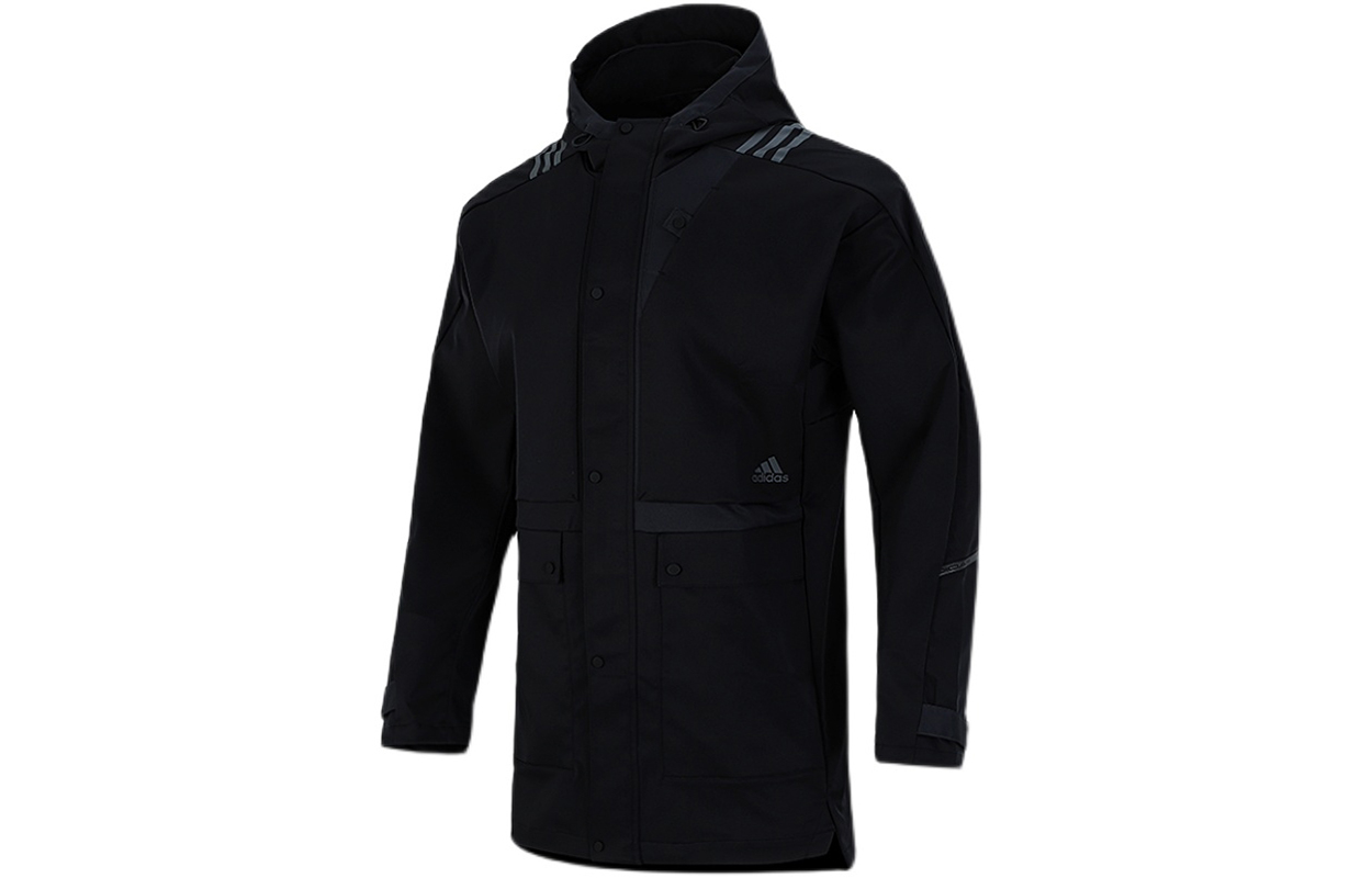 adidas Outdoor Utility Pocket Hooded Jacket Black H40227