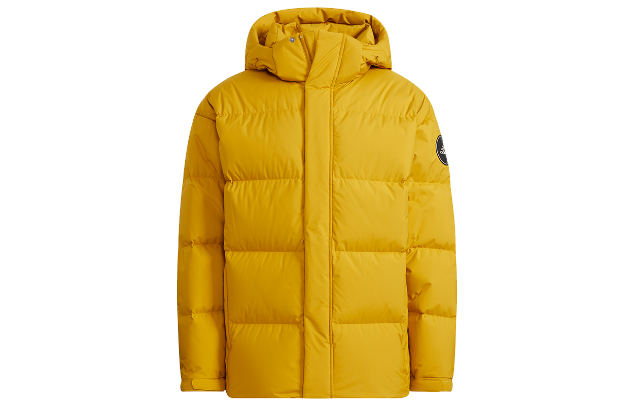 adidas Outdoor Warm Puffer Down Jacket Gold - H23075