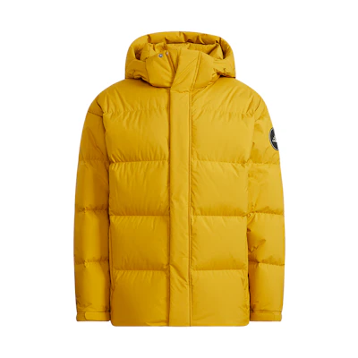 adidas Outdoor Warm Puffer Down Jacket Gold - H23075