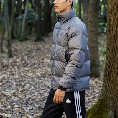 adidas 戶外男士冬季羽絨外套 - 灰色 GV5349 Details for adidas 戶外男士冬季羽絨外套 - 灰色 GV5349