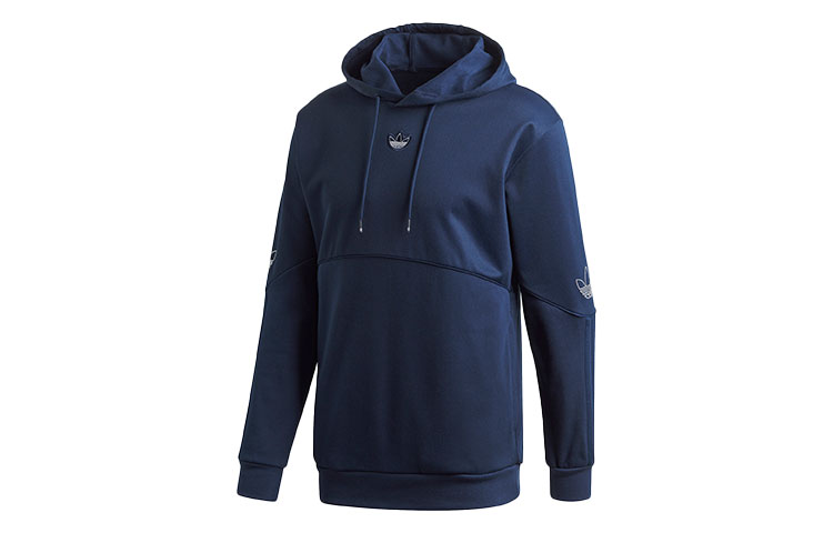 adidas Outline Hoodie Casual Comfort - Deep Indigo FM3890