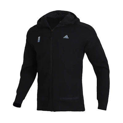 adidas Oversized Hooded Track Jacket Black FM9339