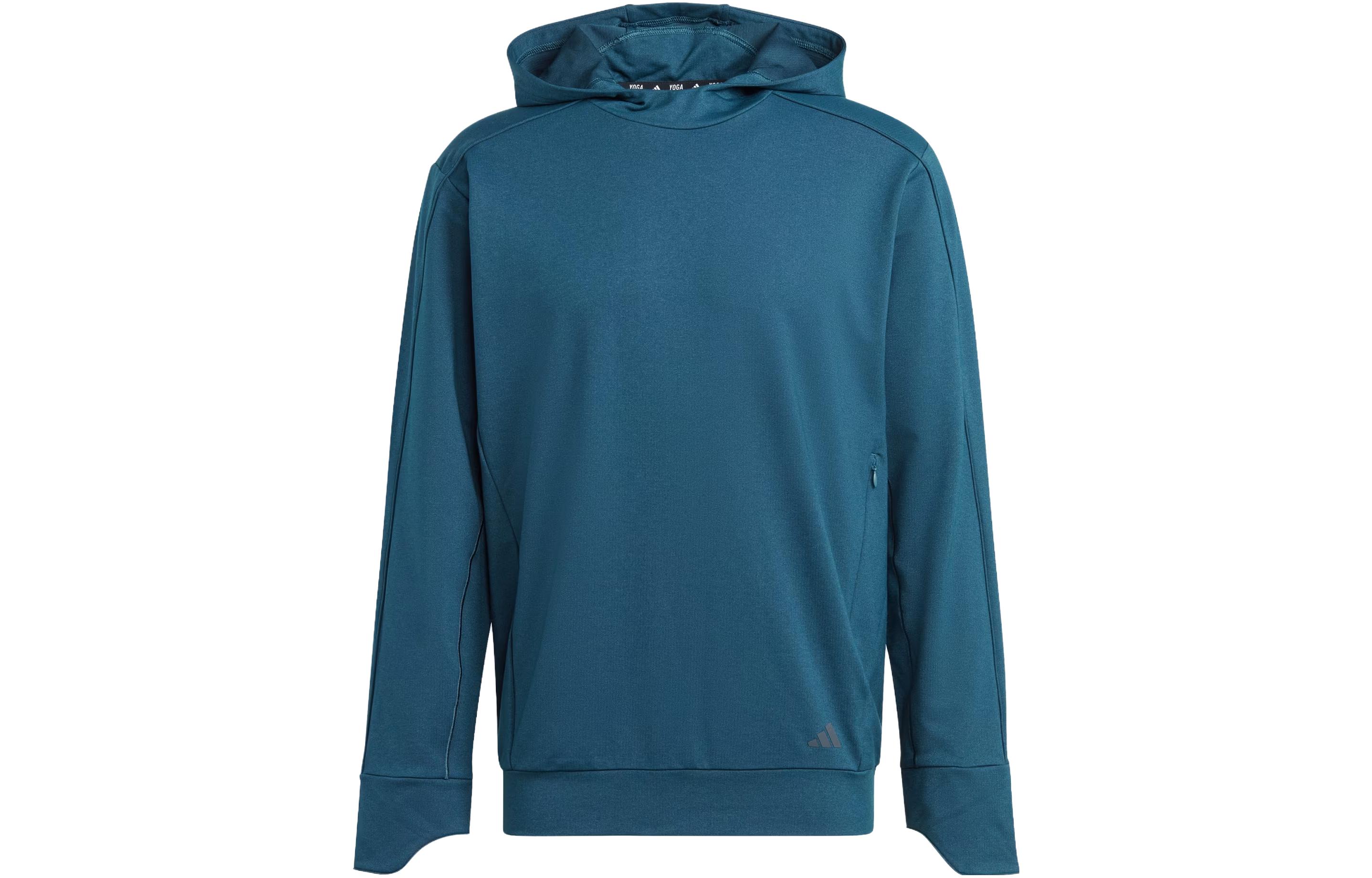 adidas Oversized Letter Print Hoodie Night Navy Long Sleeve IN7921
