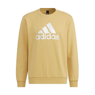 adidas Oversized Logo Crewneck Sweatshirt Khaki Color HM2962