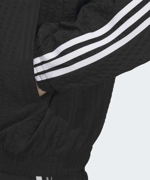 Shop adidas Oversized Track Top - Black KC2605