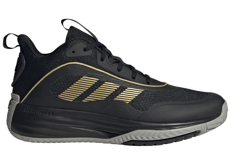 adidas Own the Game 3 'Black Gold Metallic' IF4566