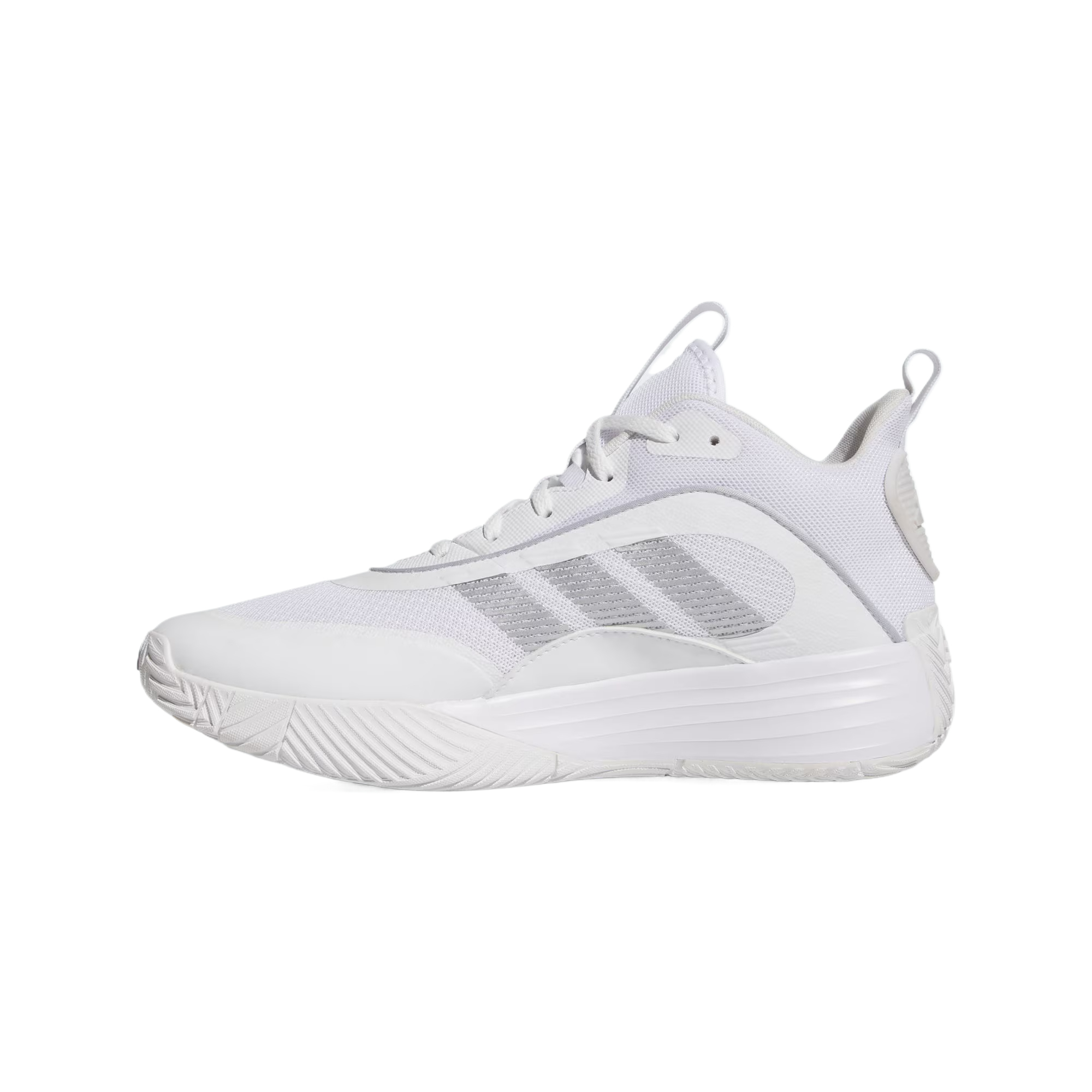 adidas Own The Game 3 Mid Basketball Shoes Lightweight Cushioning Comfort JR6671