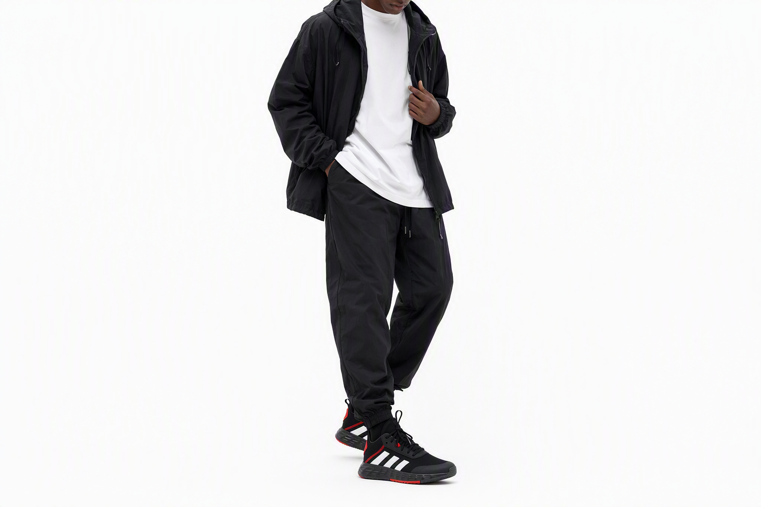 Order adidas Own The Game ''Noir Carbone Rouge'' H00471