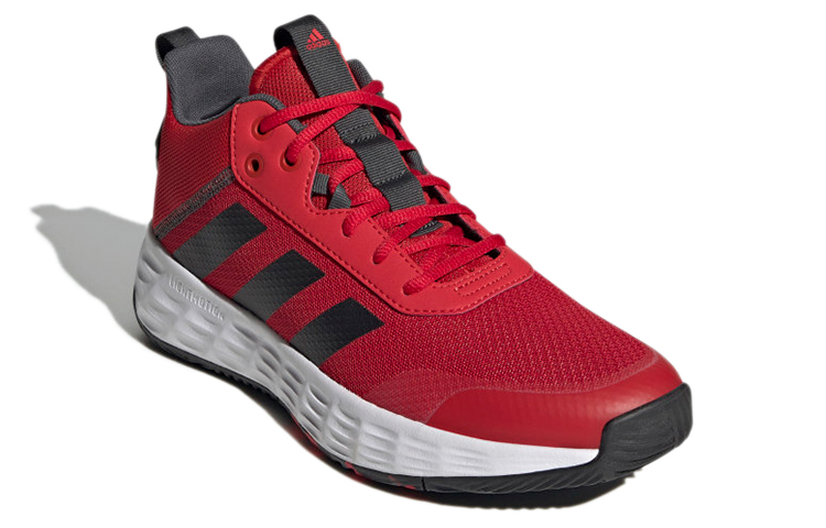 Lookbook adidas Own The Game 'Scarlet' Lelaki Merah H00466