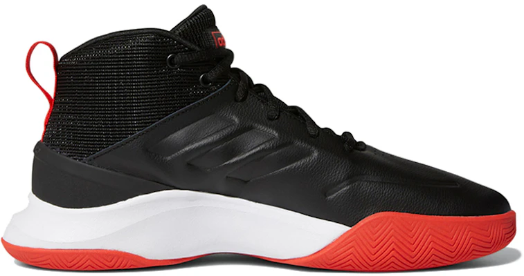 adidas Own The Game Wide 'Black Active Red' EF0746 Order adidas Own The Game Wide 'Black Active Red' EF0746