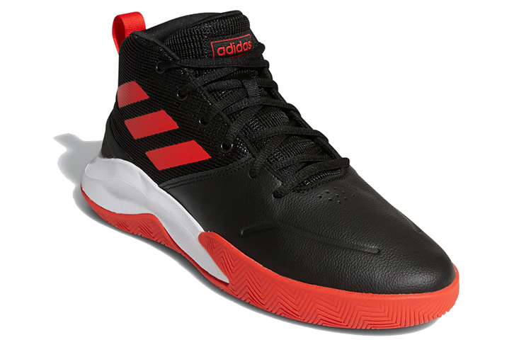 Lookbook adidas Own The Game Wide 'Black Active Red' EF0746