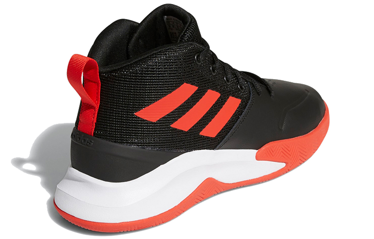 Shop adidas Own The Game Wide 'Black Active Red' EF0746